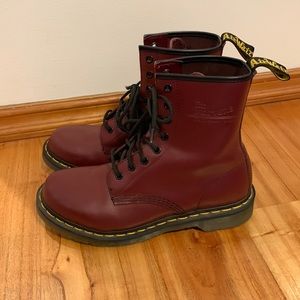 Dr. Martens - size 9 women’s (7UK) - cherry red